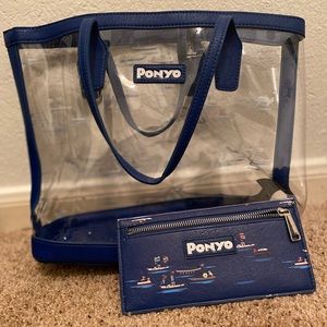 Studio ghibli Ponyo purse and matching wal…